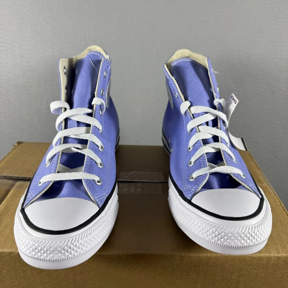 Converse Chuck Taylor All Star High Top Periwinkle Blue Sneakers A17793F Size 6Y